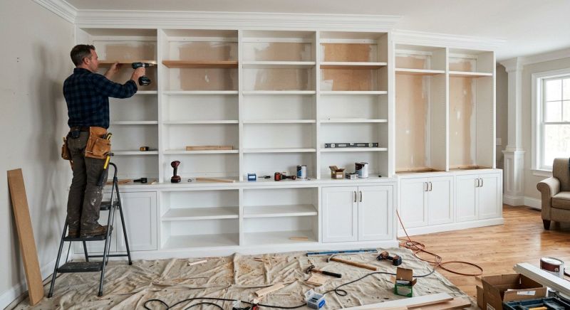 Built In Wardrobe Installation in Durham, NC