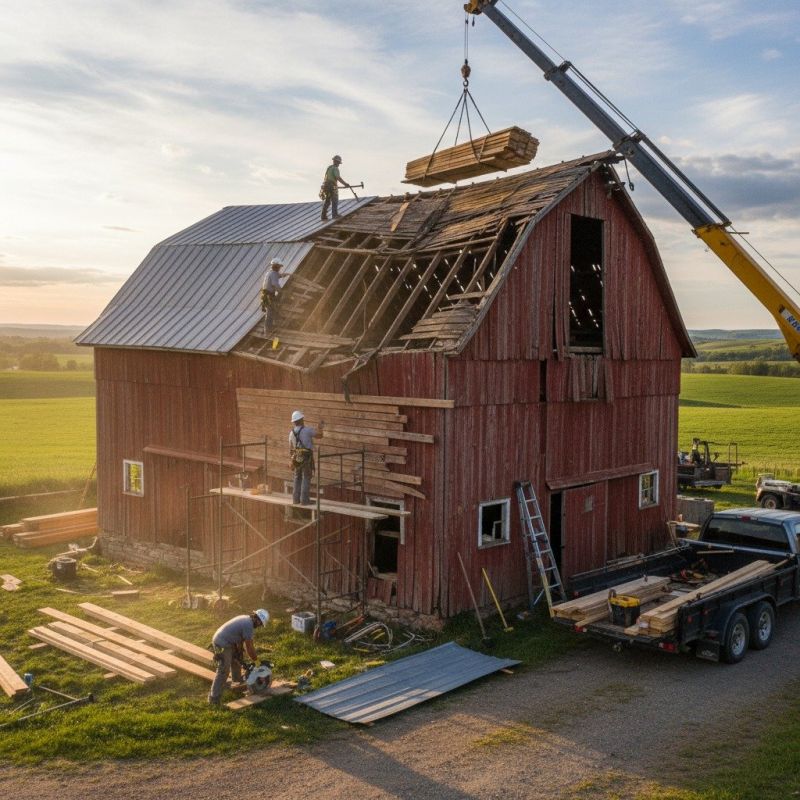 Barn Construction detail