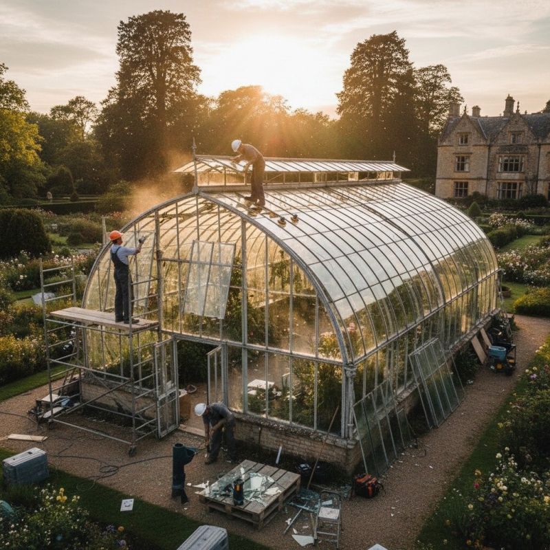Greenhouse Construction detail