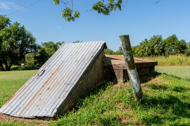 Storm Shelter Installation detail